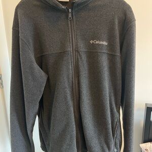 Columbia Black Full-Zip Jacket